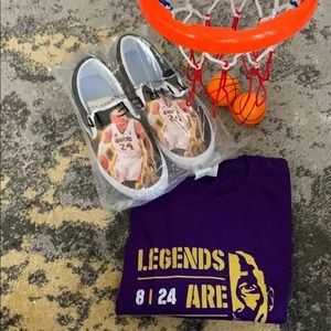 Kobe Bryant Brand New Canvas Shoes Men size 11